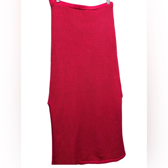 NWT The Drop Women's Halle Crochet Midi Skirt With Side Splits - Picture 3 of 10